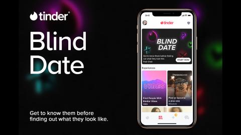 Tinder's new feature to find love is blind date