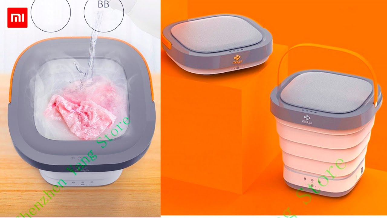 Xiaomi lanza una lavadora plegable para los viajes: ocupa poco espacio y  hace la colada en 10 minutos