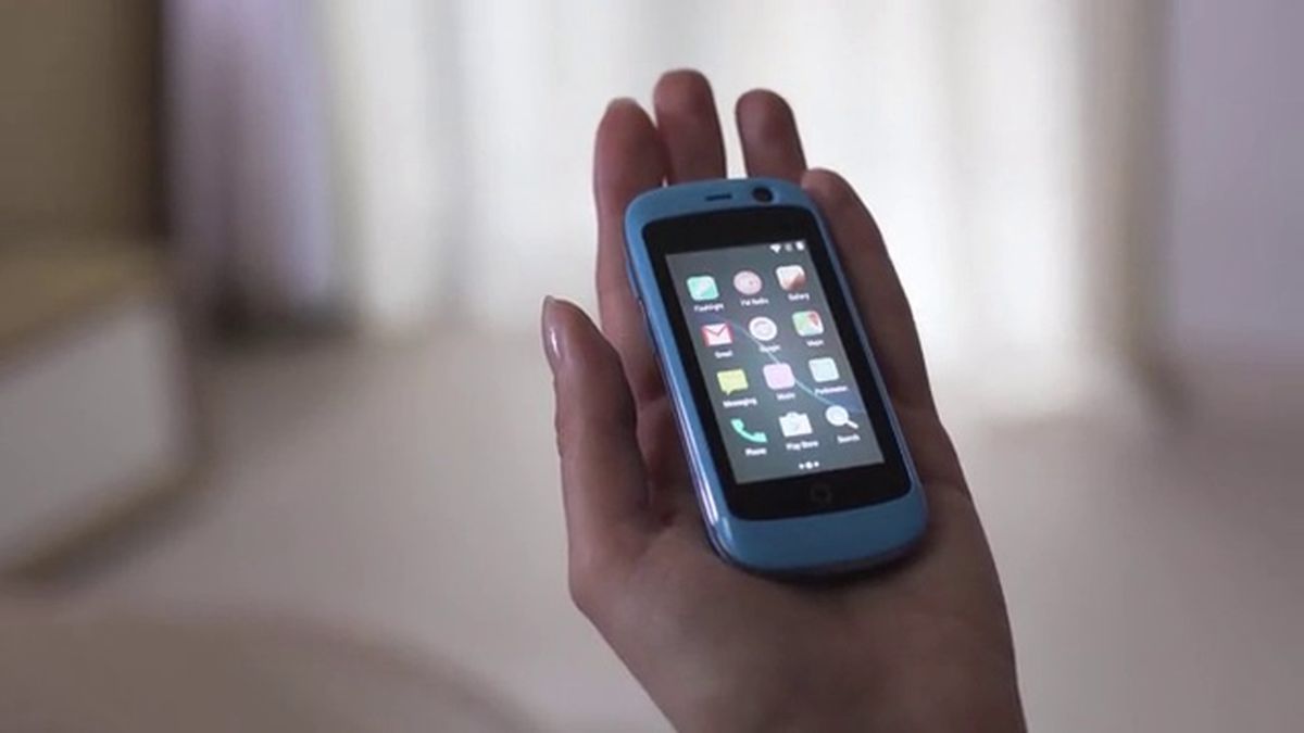 Jelly, el móvil 4G con Android 7 más pequeño del mundo