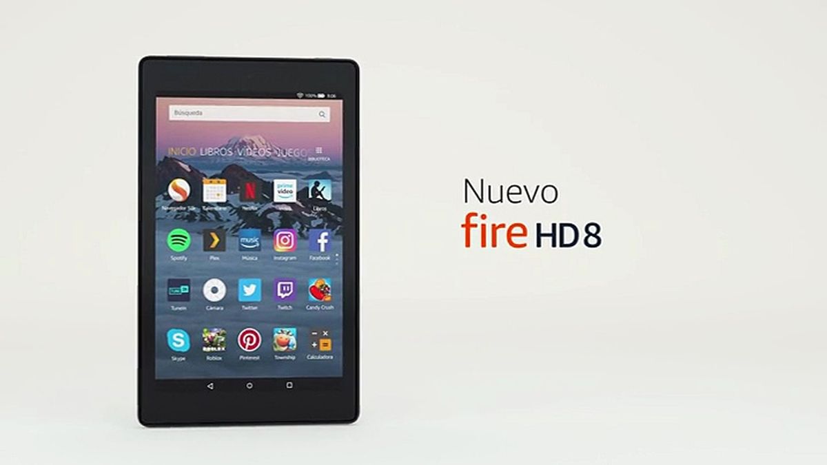 Nuevo  Fire HD 8 2018, características, precio y ficha técnica.