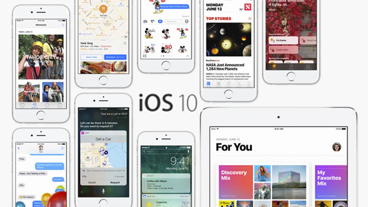 Apple presenta el nuevo iOS 10 y destaca diez grandes mejoras  (ACTUALIZACIÓN: Éstos son los iPhone y iPad compatibles con iOS 10) – WANT