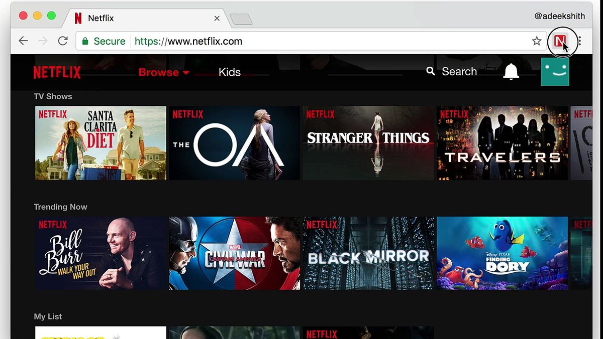 Como acceder a las categorías ocultas de Netflix - Roca de Guía