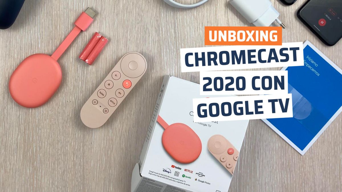 Google Chromecast Tv 2020 4K con Android Tv Edición Limitada