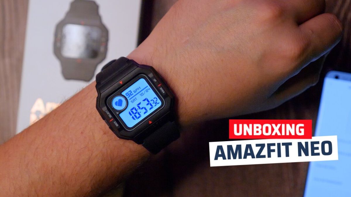 Amazfit Neo es el nuevo smartwatch retro que no parece un smartwatch y  cuesta 36 euros