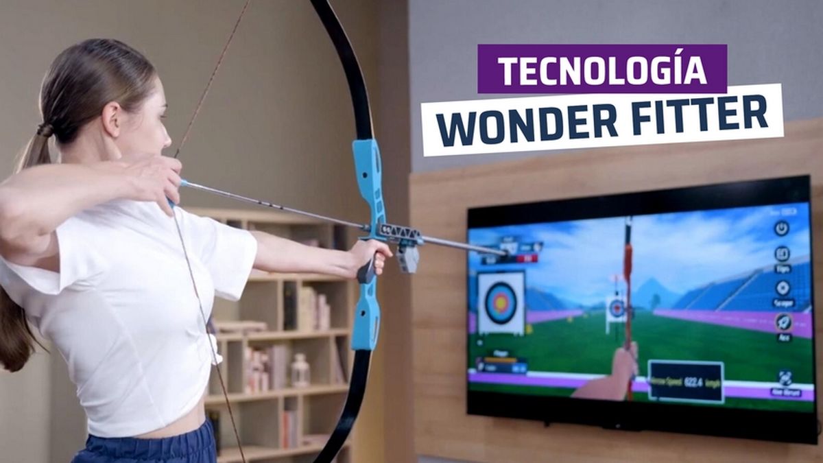Un arco y flechas que solo dispara virtualmente a una app en la TV –  Bienestar Institucional